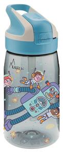 Παγούρι 450ml Με Καλαμάκι Laken Space Robot
