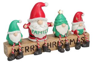 Χριστουγεννιάτικο Διακοσμητικό (21.4x5x12) K-M Gnome Family ALX913920
