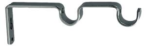 Βάσεις Ανοιχτού Τύπου Διπλές (Σετ 2τμχ) Grace Brushed Chrome 528195