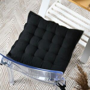 Μαξιλάρι Καρέκλας 2 Όψεων (38x38+4) S-F Helios Black CUD092006GAL