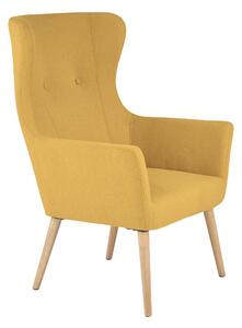 COTTO leisure chair, color: mustard DIOMMI V-CH-COTTO-FOT-MUSZTARDOWY