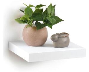 Ράφι Τοίχου Homea με διαστάσεις 25x22.8x3.4cm - White