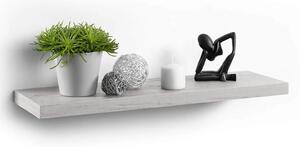 Ράφι Τοίχου Homea με διαστάσεις 75x22.8x3.4cm - White Oak