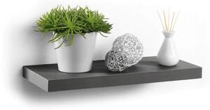 Ράφι Τοίχου Homea με διαστάσεις 50x22.8x3.4cm - Antracite Grey