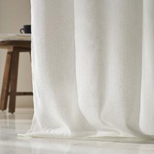 Κουρτίνα (140x280) Με Τρουκς Gofis Home Velmira Off White 509/05