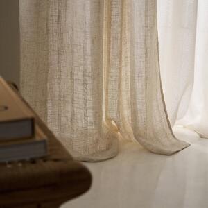 Κουρτίνα (140x280) Με Τρουκς Gofis Home Nysera Linen 705/06
