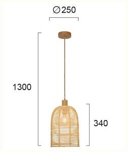 Φωτιστικό Οροφής Μονόφωτο Viokef Bell 4218200