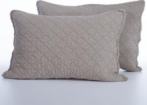Ζεύγος Μαξιλαροθήκες Καπιτονέ (52x72) Nef-Nef Homeware Serenity Bruno Linen