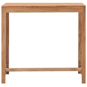 VidaXL Τραπέζι Μπαρ Κήπου 110 x 60 x 105 εκ. από Μασίφ Ξύλο Teak