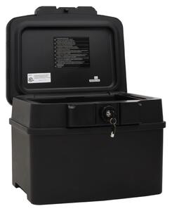 VidaXL Χρηματοκιβώτιο Μαύρο 44 x 37 x 34 εκ