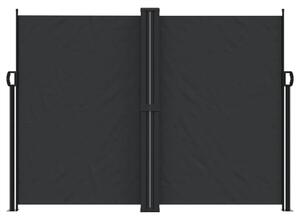 VidaXL Σκίαστρο Πλαϊνό Συρόμενο Μαύρο 180 x 1000 εκ