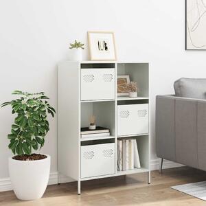 VidaXL Ντουλάπα Λευκό 68x39x103,5 εκ. από Χάλυβα