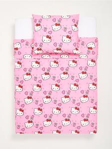 Sinsay - Σετ με κλινοσκεπάσματα Hello Kitty - ροζ