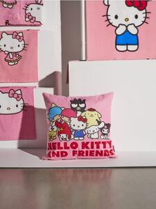 Sinsay - Μαξιλαροθήκη Hello Kitty and Friends - ροζ παστελ