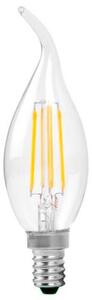 OPTONICA LED λάμπα Candle C35T Filament 1481, 4W, 4500K, E14, 400lm