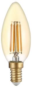 OPTONICA LED λάμπα Candle C35 Filament 1490, 4W, 2500K, E14, 400lm