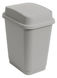 Κάδος Απορριμμάτων (38x28x47.5) Estia 25lt Fliptop 2 Γκρι 02-49139