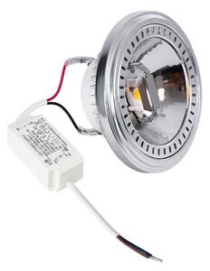 GloboStar® DARKO 60380 Σποτ LED Indirect Anti-Glare AR111 14W 1582lm 40° AC 220-240V IP20 Φ11.1 x Υ6.6cm Θερμό Λευκό 2700K - Bridgelux High Lumen COB Gen2 - TÜV Certified Driver - 5 Years Warranty