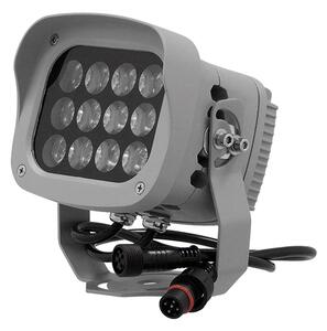 LED Προβολέας Αρχιτεκτονικού Φωτισμού GENIUS DMX512 24W CREE 24v 2400lm Δέσμης 10° Μοιρών Αδιάβροχος IP67 RGB GloboStar 05021