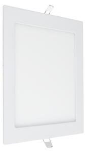 GloboStar® 60198 Χωνευτό LED Panel 20W 2120lm 120° AC 220-240V IP20 Μ22.5 x Π22.5 x Υ1.9cm Φυσικό Λευκό 4500K - 3 Χρόνια Εγγύηση