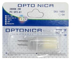 OPTONICA LED λάμπα 1603, 2W, 2800K, 180lm, G4