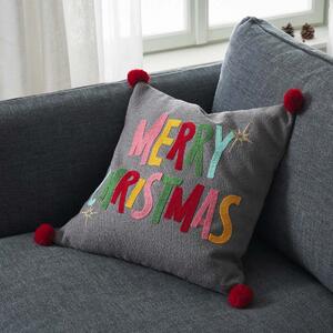 Χριστουγεννιάτικη Μαξιλαροθήκη (43x43) Gofis Home Xmas 363