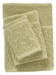 Πετσέτες Μπάνιου (Σετ 3τμχ) Das Home Best Line 0782 Olive 550gsm