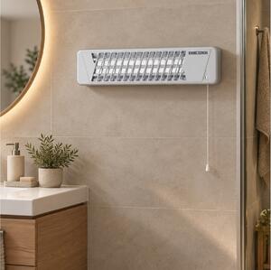 Επιτοίχια Θερμάστρα Stiebel Eltron IW 120 SE09081 με ισχύ 1200W και 3 επίπεδα θέρμανσης - Silver