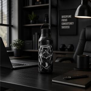 Μπουκάλι Θερμός Series 2 Studio Chilly's με χωρητικότητα 500ml και διατήρηση θερμοκρασίας 12h ζεστό / 24h κρύο - Viper Vibreations
