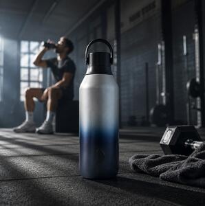 Μπουκάλι Θερμός Series 2 Terrain Chilly's με χωρητικότητα 500ml και διατήρηση θερμοκρασίας 12h ζεστό / 24h κρύο - Iceberg