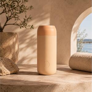 Ποτήρι Θερμός Series 2 Chilly's με χωρητικότητα 500ml και διατήρηση θερμοκρασίας 4h ζεστό - Peach Orange