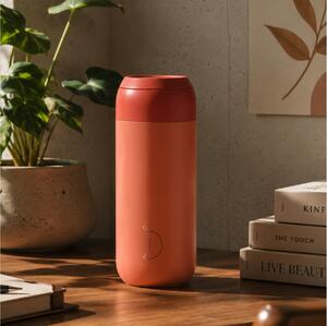 Ποτήρι Θερμός Series 2 Chilly's με χωρητικότητα 500ml και διατήρηση θερμοκρασίας 4h ζεστό - Maple Red