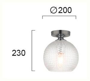 Φωτιστικό Πλαφονιέρα Viokef Talisa 4169900