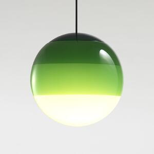 MARSET LED κρεμαστό φωτιστικό Dipping Light Ø 20 cm πράσινο, ρυθμιζόμενος, Πράσινο, Σαλόνι / τραπεζαρία, Γυαλί, σχεδιασμός, Σφαίρα