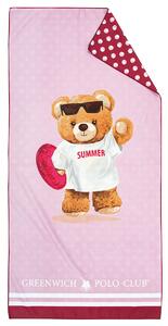 Παιδική Πετσέτα Θαλάσσης Microfiber (70x140) 2 Όψεων Greenwich Polo Club Junior 4039
