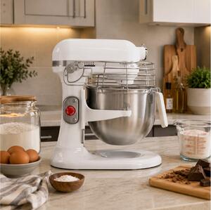 Κουζινομηχανή Επαγγελματική KitchenAid Professional 5KSM7990XEWH Με Ισχύ 1.3Hp, 10 Ταχύτητες Και Χωρητικότητα 6.9L