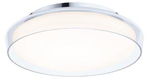 Paulmann Luena LED φωτιστικό οροφής, IP44, χρώμιο, Ø 35 cm, Μεταλλικό, Σαλόνι / τραπεζαρία, Μέταλλο, σύγχρονο