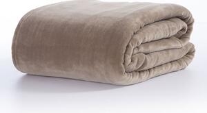 Κουβέρτα Fleece Υπέρδιπλη Cosy Beige 220x240 - Nef-Nef Homeware