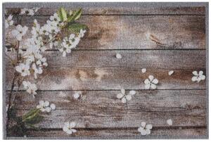 Πατάκι Εισόδου (40x60) Impression 160 Flowers on Wood Καφέ-Sdim