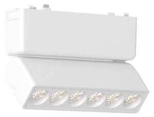 InLight Φωτιστικό LED 6W 3000K για Ultra-Thin μαγνητική ράγα σε λευκή απόχρωση D:12,2cmX8cm (T03301-WH)