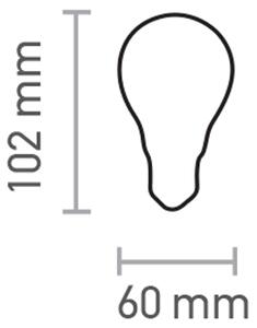 InLight E27 LED Filament A60 8watt με μελί κάλυμμα (7.27.08.41.1)