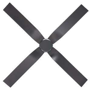 CasaFan Ανεμιστήρας οροφής Eco Ventos, γκρι, μέταλλο, IP44, DC, WiFi, Γκρι, Μέταλλο, σύγχρονο