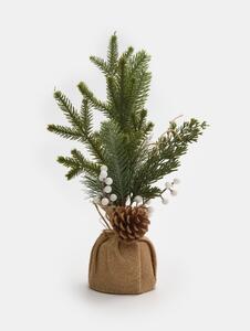 Sinsay - Χριστουγεννιάτικο διακοσμητικό σε σχήμα δέντρου - λευκο