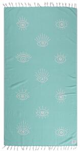 ΠΕΤΣΕΤΑ ΘΑΛΑΣΣΗΣ EYES ON ME 90X170 AQUA - Nef-Nef Homeware