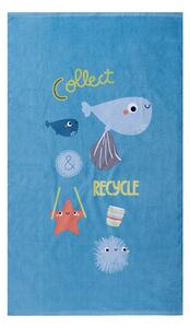 ΠΑΙΔΙΚΗ ΠΕΤΣΕΤΑ ΘΑΛΑΣΣΗΣ COLLECT & RECYCLE 70X120 PETROL - Nef-Nef Homeware