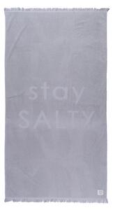 ΠΕΤΣΕΤΑ ΘΑΛΑΣΣΗΣ STAY SALTY 90X170 SILVER - Nef-Nef Homeware