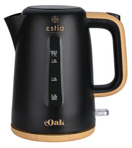 ESTIA ΒΡΑΣΤΗΡΑΣ OAK ΠΛΑΣΤΙΚΟΣ 2200w 1.7lt ΜΑΥΡΟΣ