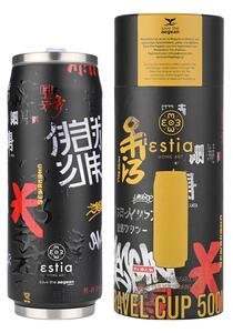 ΘΕΡΜΟΣ TRAVEL CUP SAVE THE AEGEAN 500ml TOKYO UNDERGROUND ESTIA 01-22648