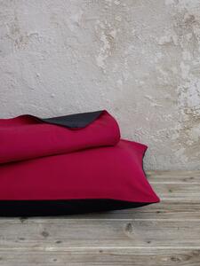 Σετ Παπλωματοθήκη Υπέρδιπλη Abalone - Ruby Red / Black - Nima Home