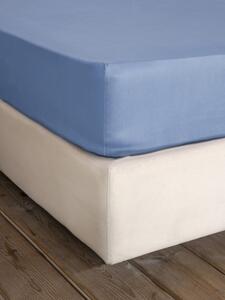 Σεντόνι Γίγας με Λάστιχο Superior Satin - Denim Blue - Nima Home